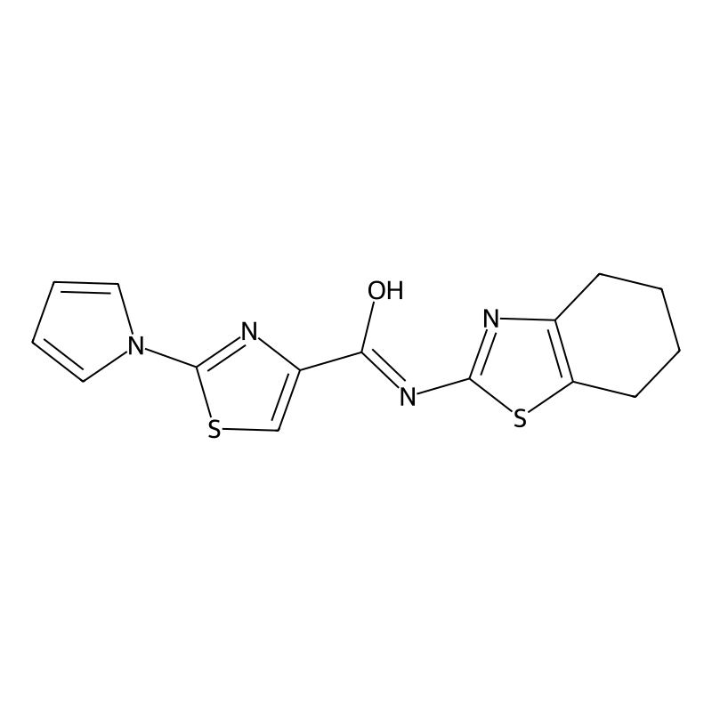 2-(1H-pyrrol-1-yl)-N-(4,5,6,7-tetrahydrobenzo[d]th...