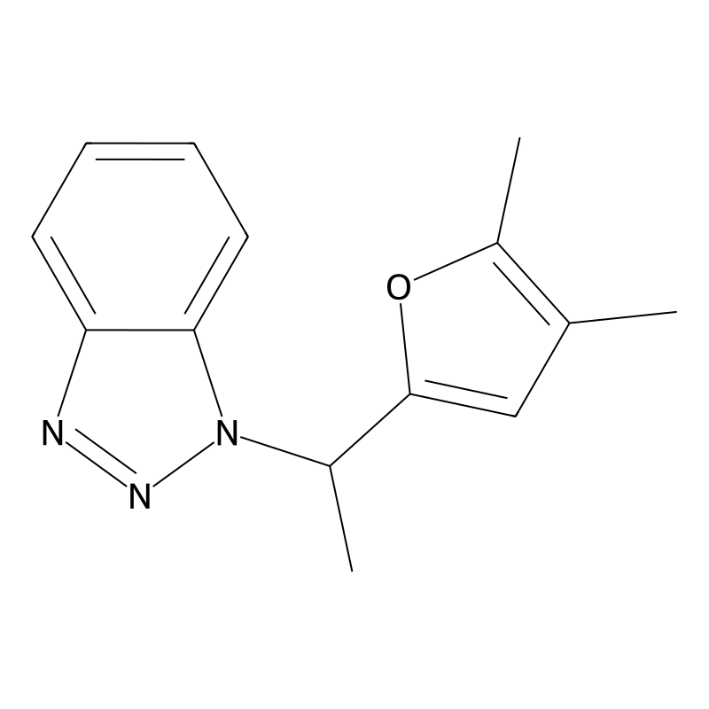 1-[1-(4,5-Dimethyl-2-furyl)ethyl]benzotriazole