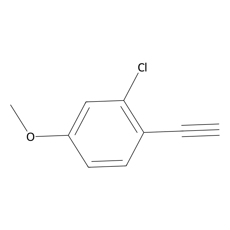 2-Chloro-1-ethynyl-4-methoxybenzene