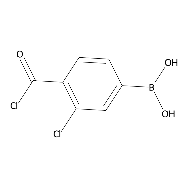 (3-Chloro-4-(chlorocarbonyl)phenyl)boronic acid