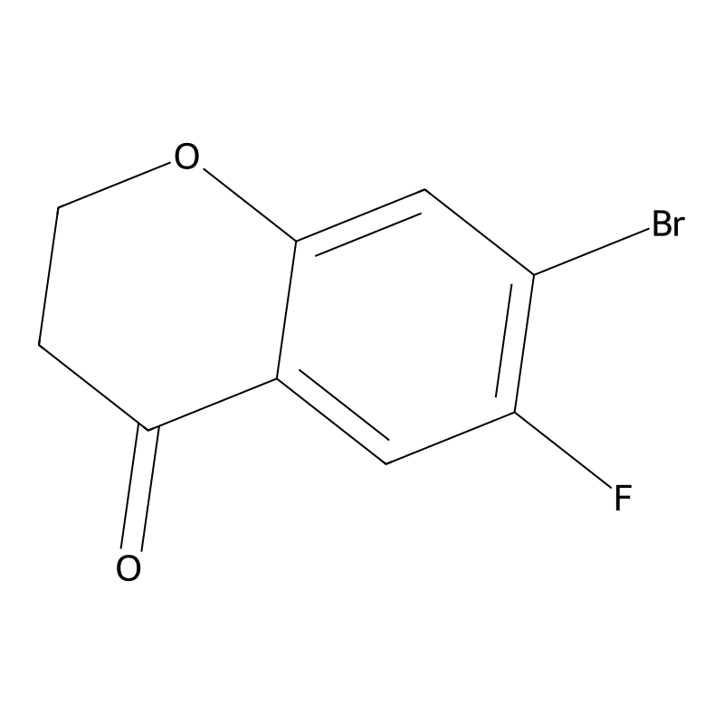 7-Bromo-6-fluorochroman-4-one