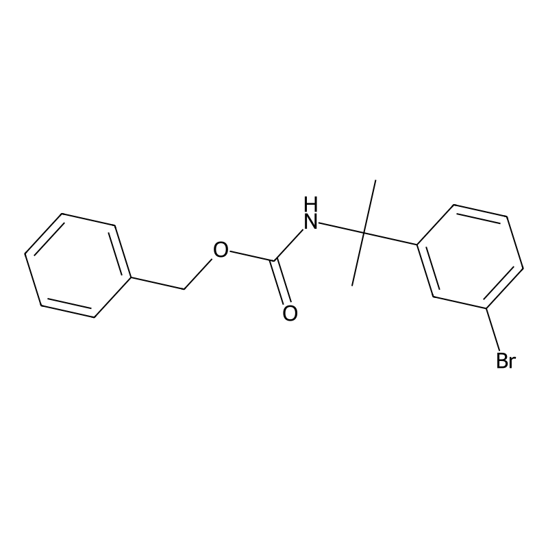 Benzyl N-[2-(3-bromophenyl)propan-2-yl]carbamate