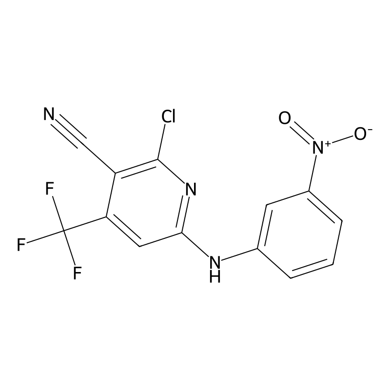 2-Chloro-6-(3-nitroanilino)-4-(trifluoromethyl)nic...