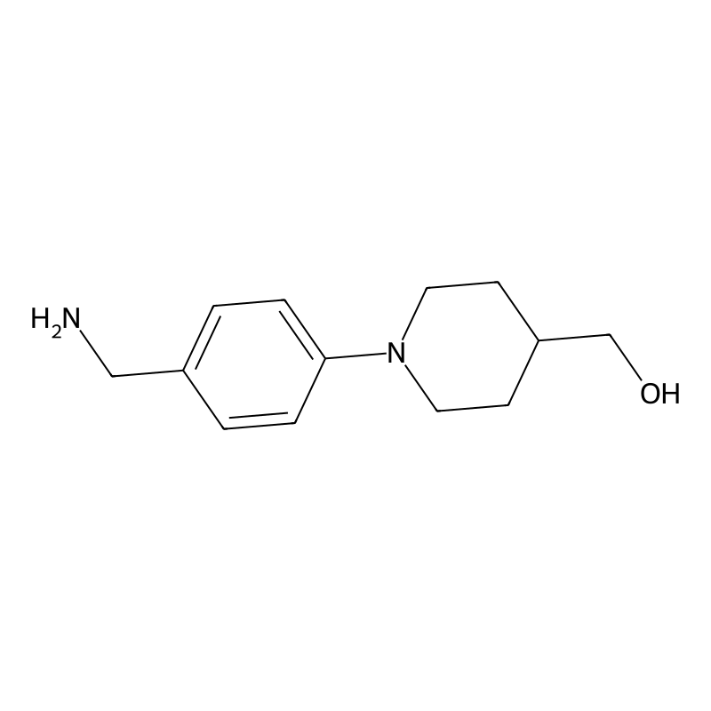 {1-[4-(Aminomethyl)phenyl]piperidin-4-yl}methanol