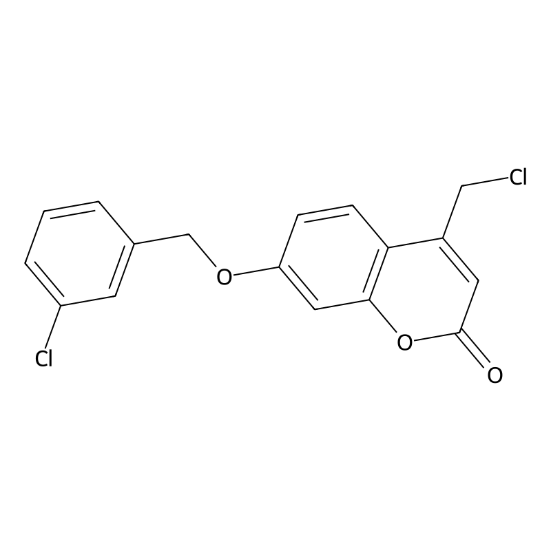 7-[(3-chlorobenzyl)oxy]-4-(chloromethyl)-2H-chrome...