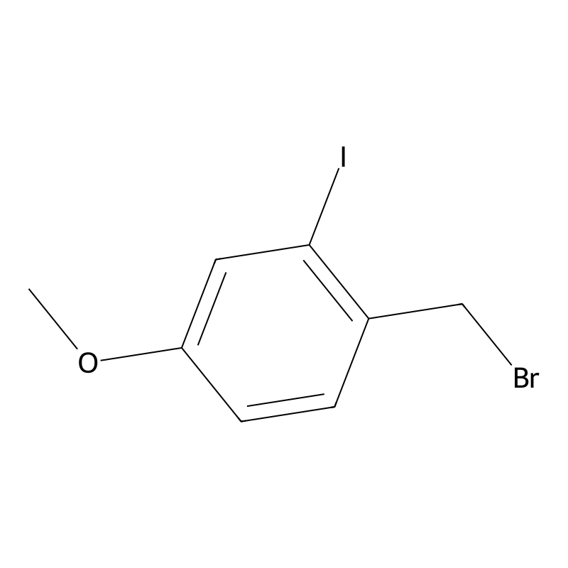 2-iodo-4-methoxybenzyl bromide