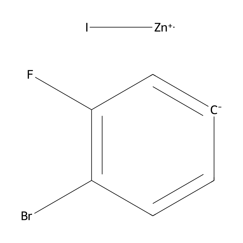 4-Bromo-3-fluorophenylzinc iodide