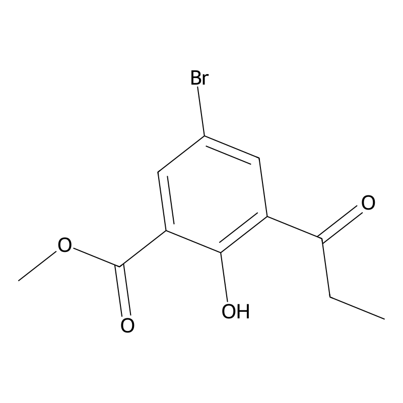 Methyl 5-bromo-2-hydroxy-3-propionylbenzoate