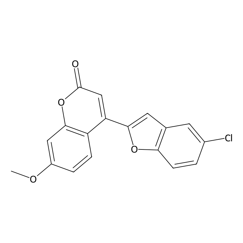 2H-1-Benzopyran-2-one, 4-(5-chloro-2-benzofuranyl)...