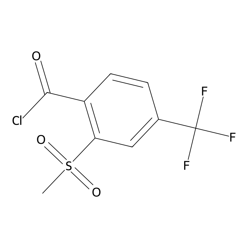 Benzoyl chloride, 2-(methylsulfonyl)-4-(trifluorom...