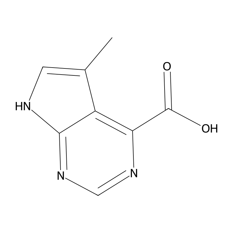 5-Methyl-7H-pyrrolo[2,3-d]pyrimidine-4-carboxylic ...