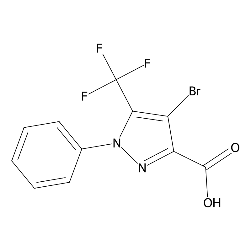 1H-Pyrazole-3-carboxylic acid, 4-bromo-1-phenyl-5-...