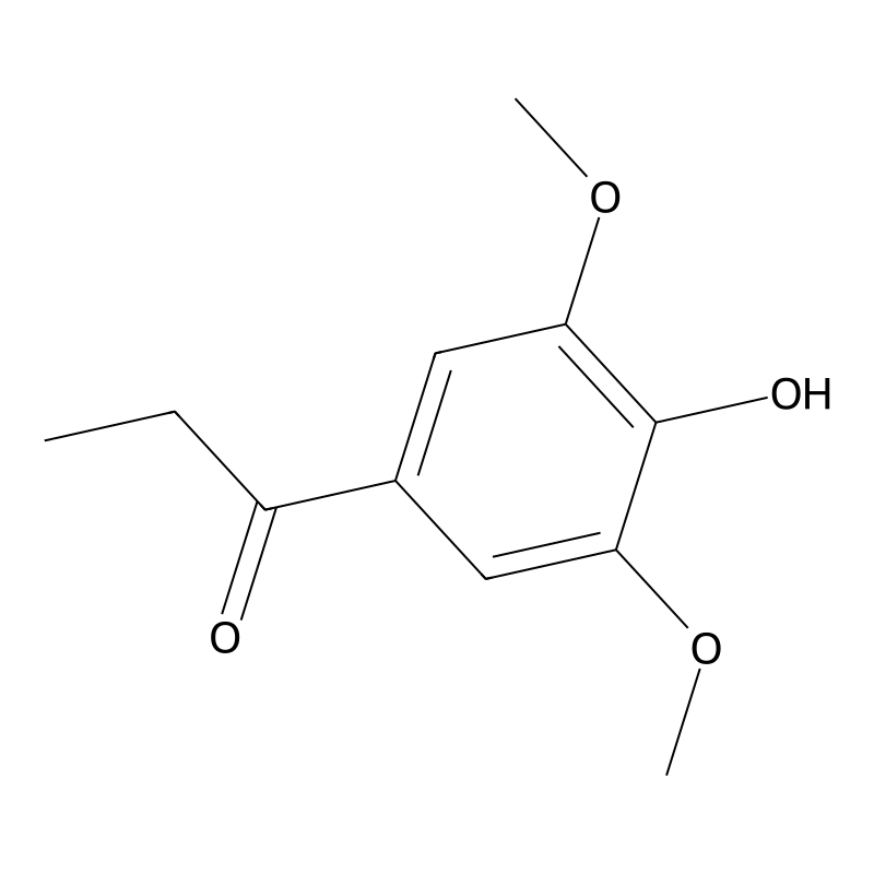 1-Propanone, 1-(4-hydroxy-3,5-dimethoxyphenyl)-