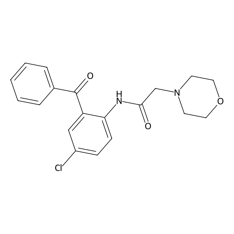 N-(2-Benzoyl-4-chlorophenyl)-4-morpholineacetamide