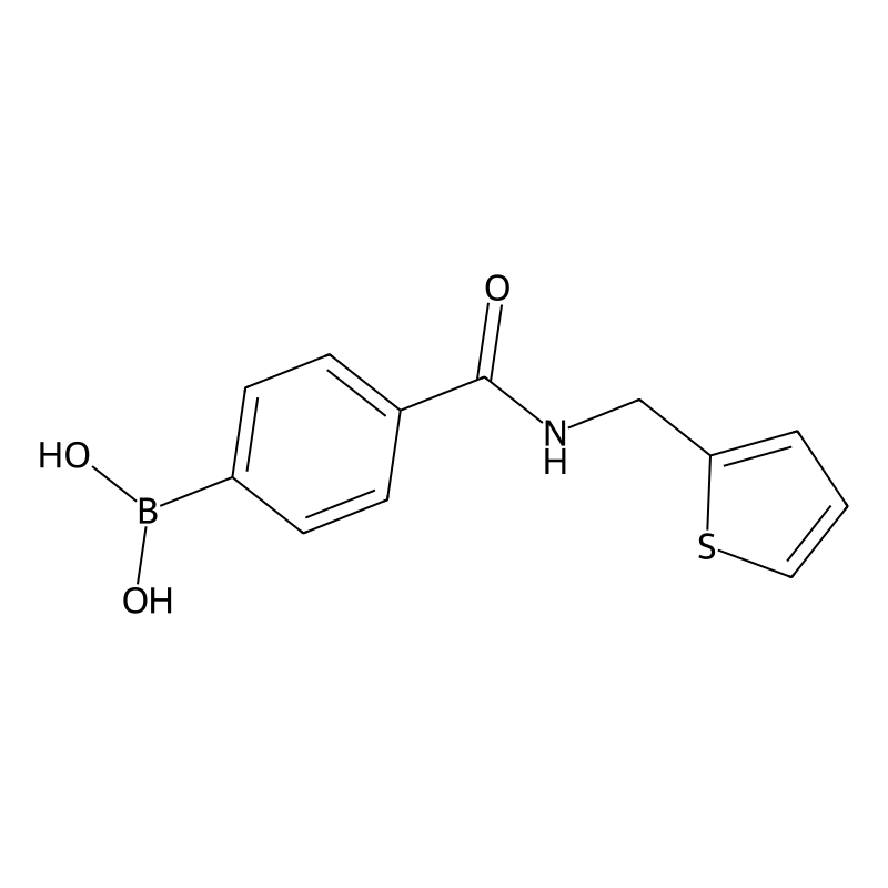 B-[4-[[(2-thienylmethyl)amino]carbonyl]phenyl]Boro...