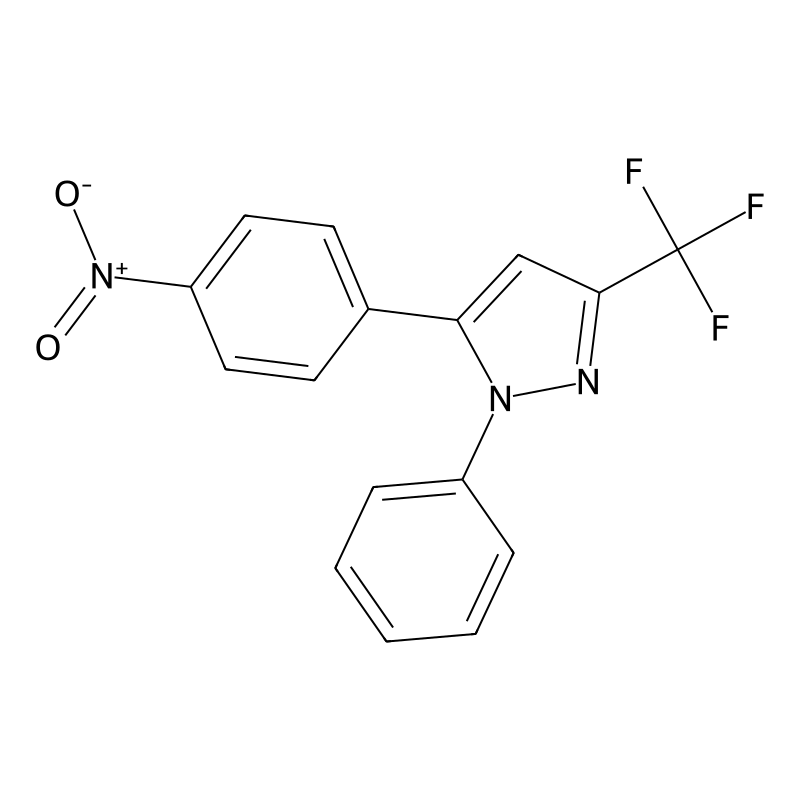 5-(4-Nitrophenyl)-1-phenyl-3-(trifluoromethyl)pyra...