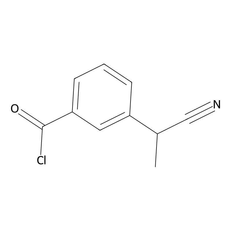 3-(1-Cyanoethyl)benzoyl chloride