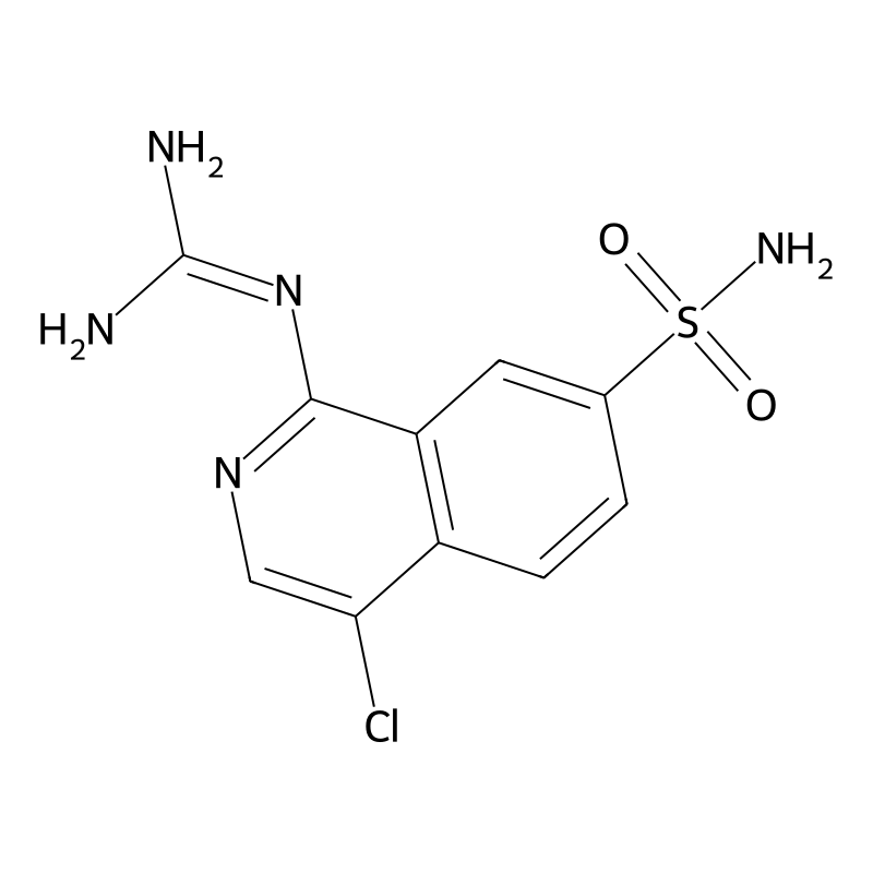 1-Guanidino-4-chloro-7-sulfamoyl-isoquinoline