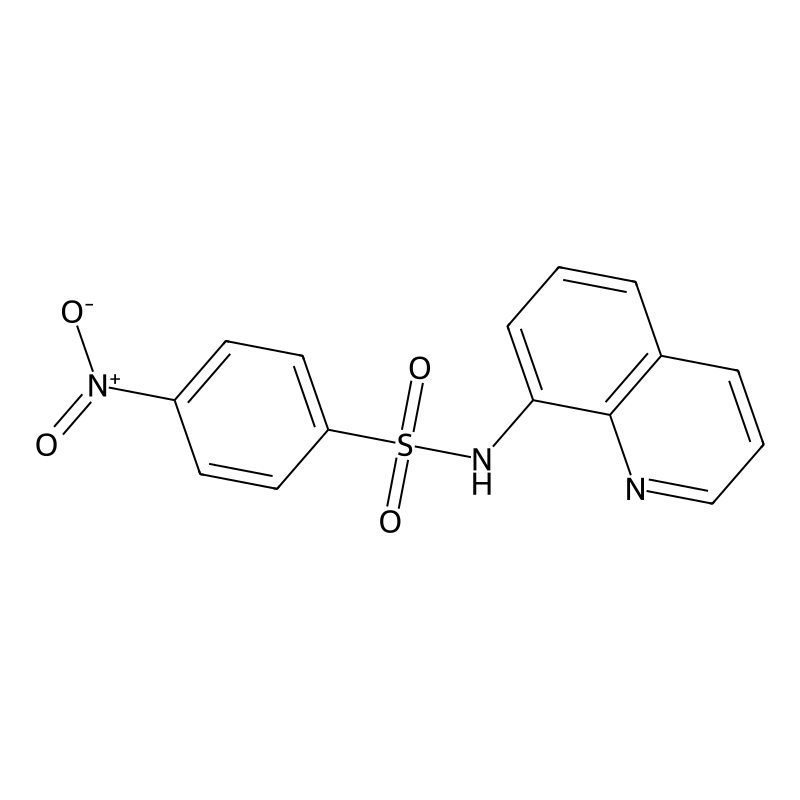 4-nitro-N-(quinolin-8-yl)benzenesulfonamide
