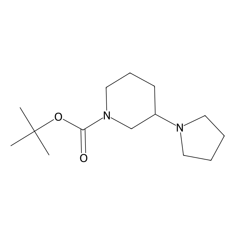 tert-butyl 3-pyrrolidin-1-ylpiperidine-1-carboxyla...
