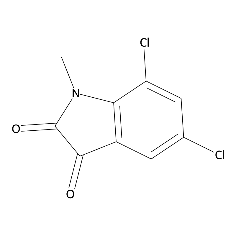 5,7-dichloro-1-methyl-1H-indole-2,3-dione
