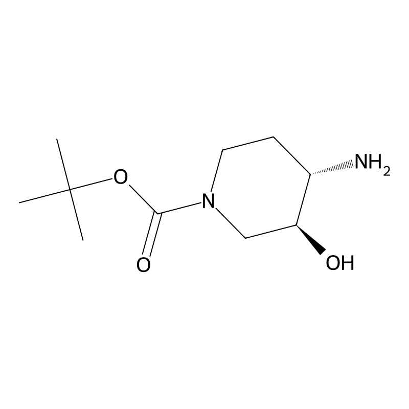 tert-butyl (3S,4S)-4-amino-3-hydroxypiperidine-1-c...