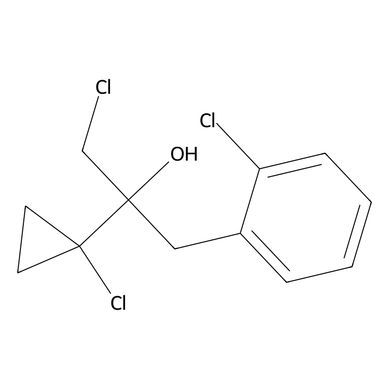 1-Chloro-2-(1-chlorocyclopropyl)-3-(2-chlorophenyl...