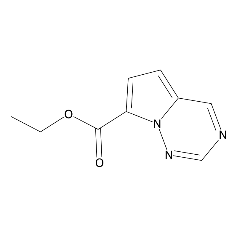 Ethyl pyrrolo[2,1-f][1,2,4]triazine-7-carboxylate