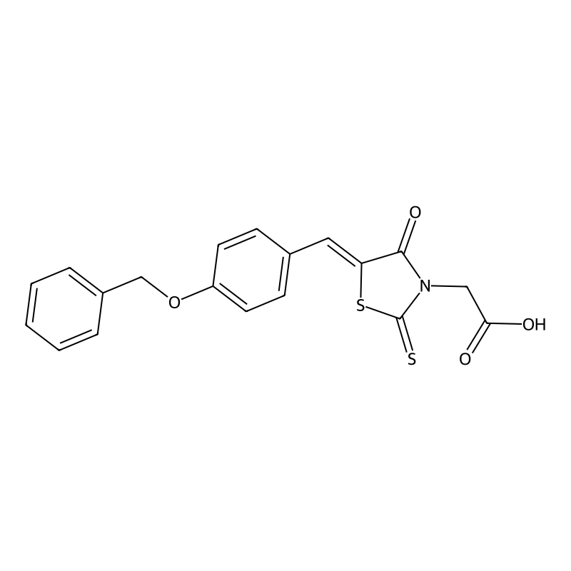 3-Thiazolidineacetic acid, 4-oxo-5-[[4-(phenylmeth...