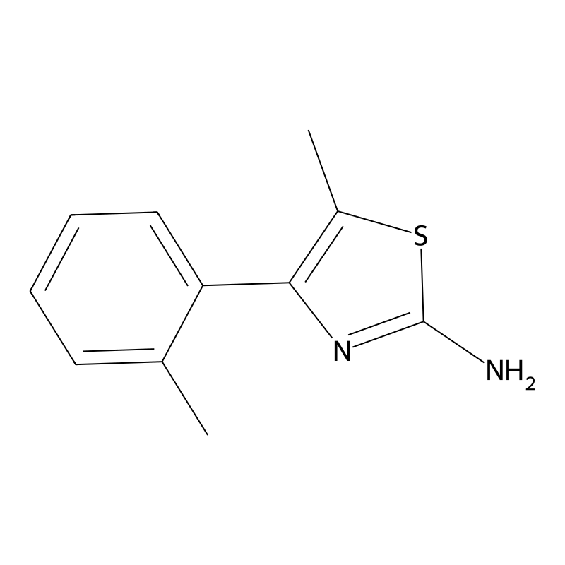 5-Methyl-4-(O-tolyl)-2-thiazolamine