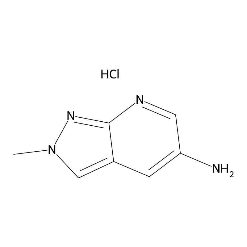 2-methyl-2H-pyrazolo[3,4-b]pyridin-5-amine hydroch...