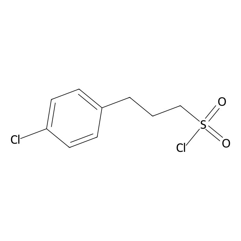 3-(4-Chlorophenyl)propane-1-sulfonyl chloride