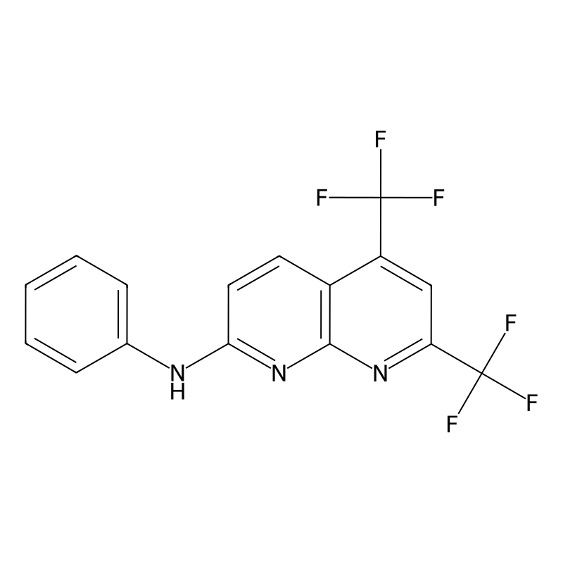 N-phenyl-5,7-bis(trifluoromethyl)[1,8]naphthyridin...