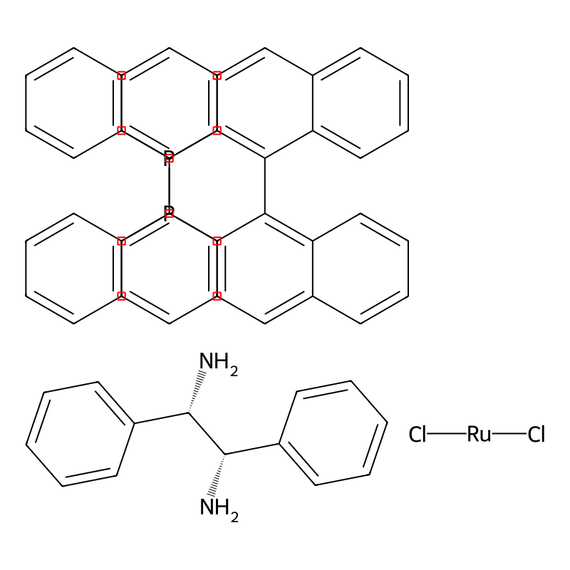Dichloro[(R)-(+)-2,2'-bis(diphenylphosphino)-1,1'-binaphthyl][(1S,2S)-(-)-1,2-diphenylethylenediamine]ruthenium(II)