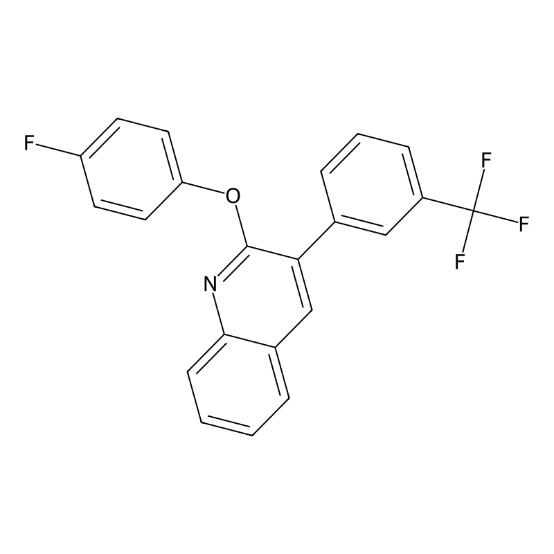 2-(4-Fluorophenoxy)-3-[3-(trifluoromethyl)phenyl]q...