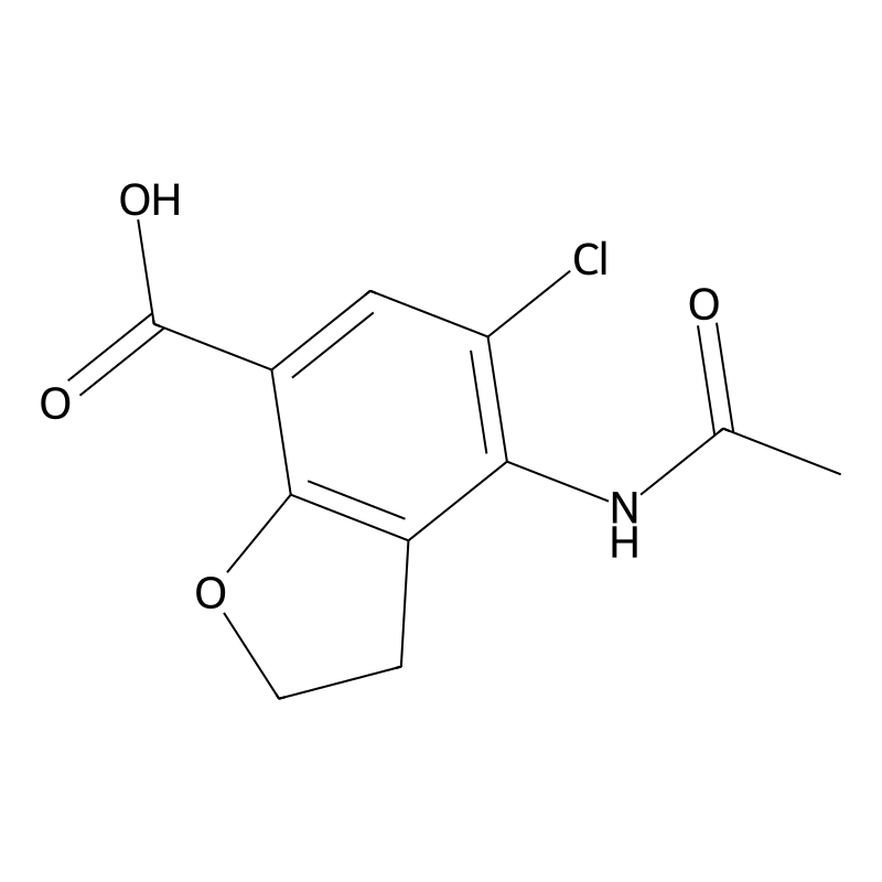 4-Acetamido-5-chloro-2,3-dihydro-1-benzofuran-7-ca...
