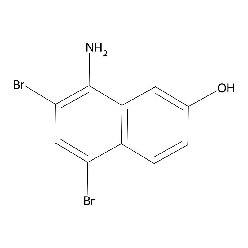 8-Amino-5,7-dibromo-2-naphthalenol