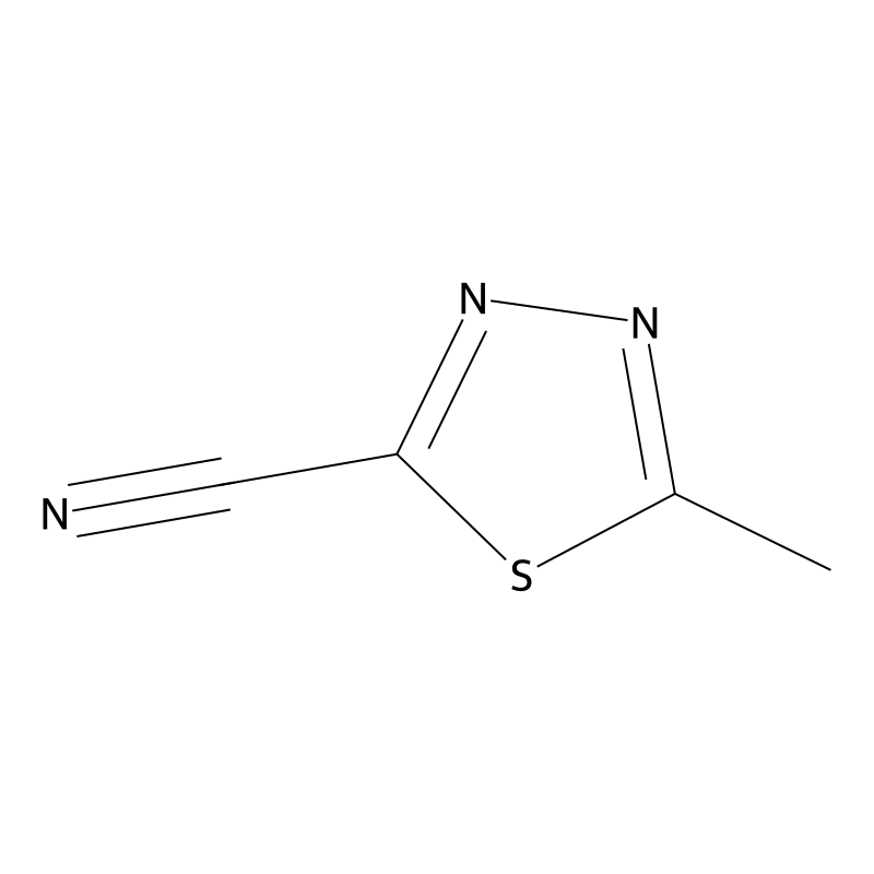 5-Methyl-1,3,4-thiadiazole-2-carbonitrile
