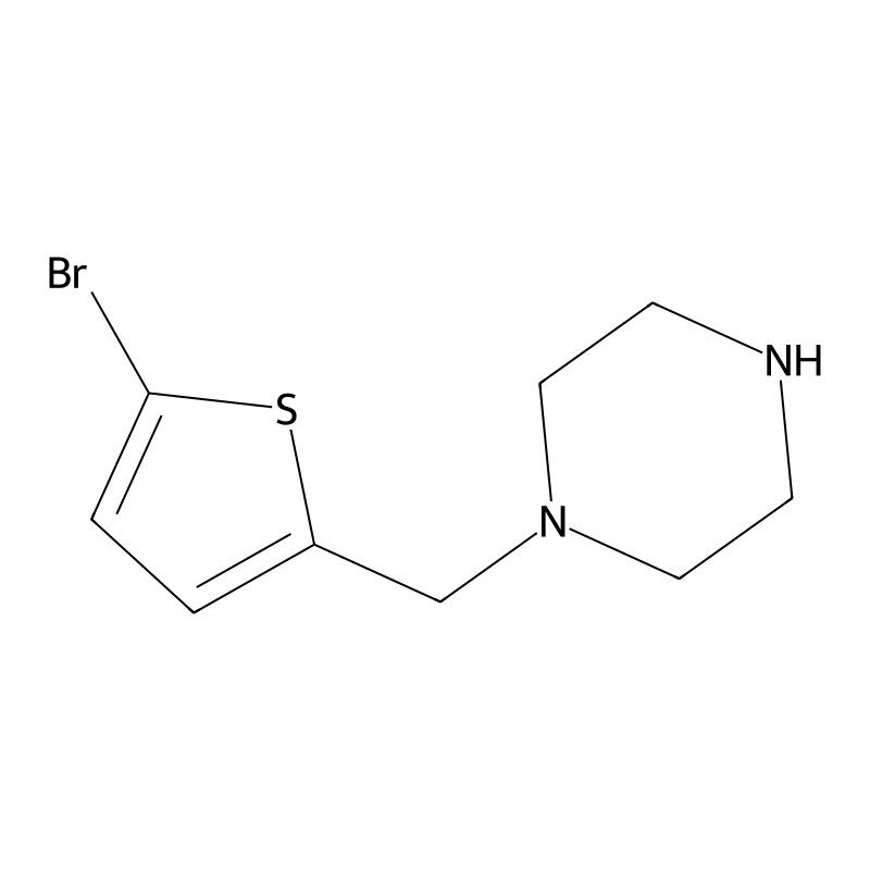 1-[(5-Bromothiophen-2-yl)methyl]piperazine