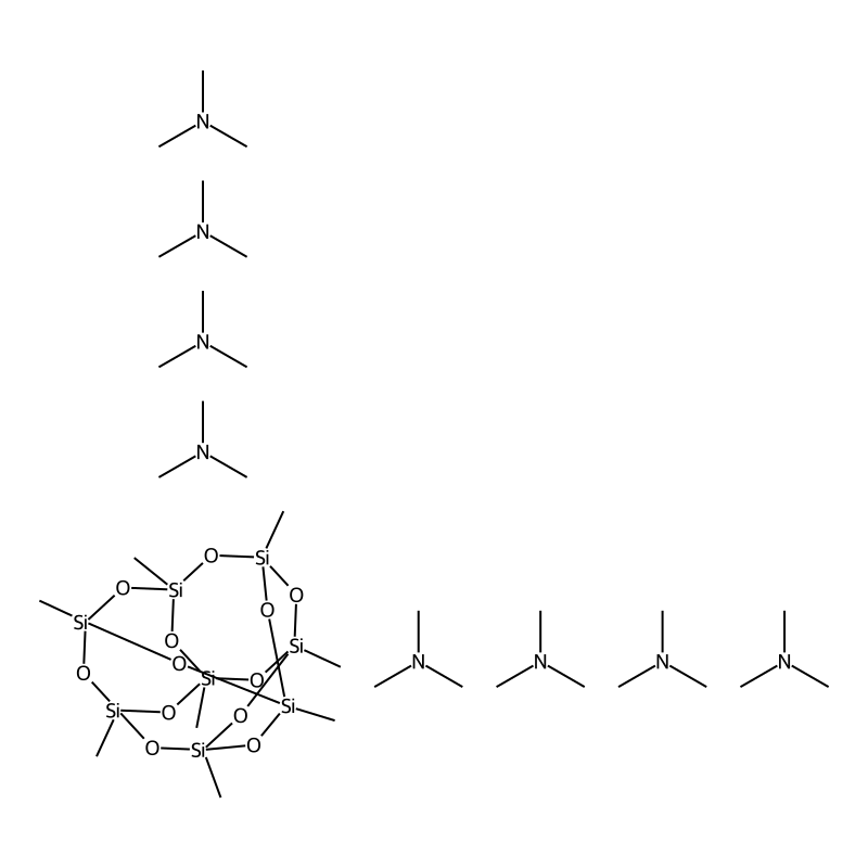 N,N-dimethylmethanamine;1,3,5,7,9,11,13,15-octamet...