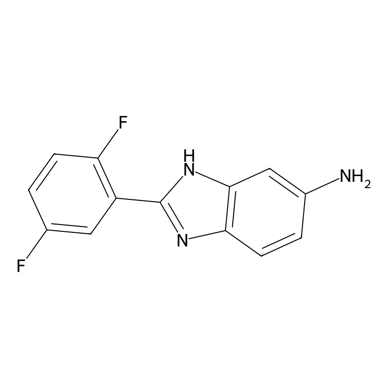 2-(2,5-difluorophenyl)-1H-1,3-benzodiazol-5-amine