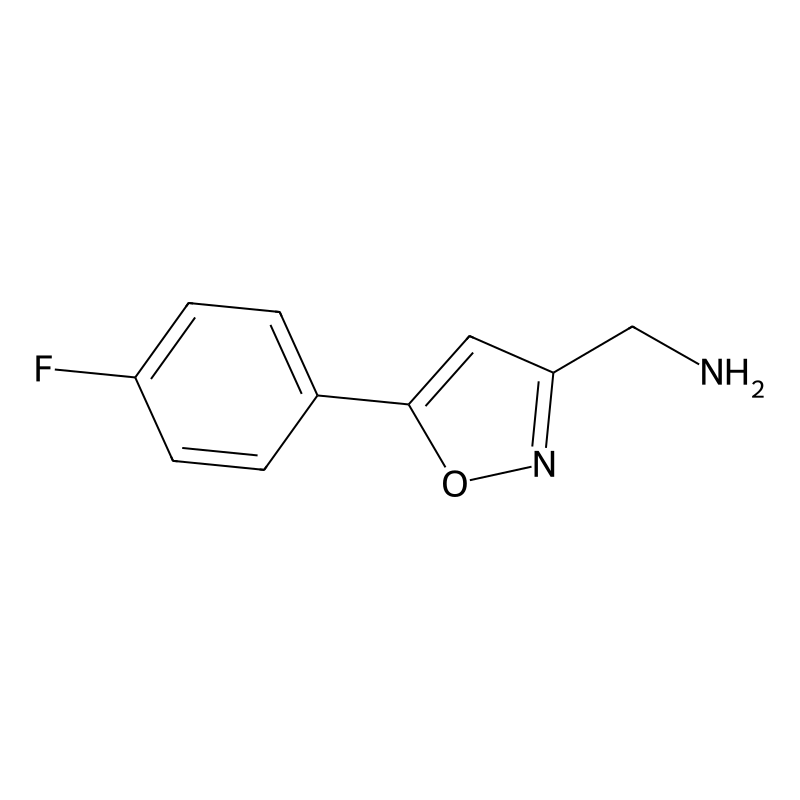 (5-(4-Fluorophenyl)isoxazol-3-yl)methanamine