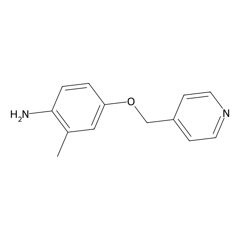 2-Methyl-4-(pyridin-4-ylmethoxy)aniline