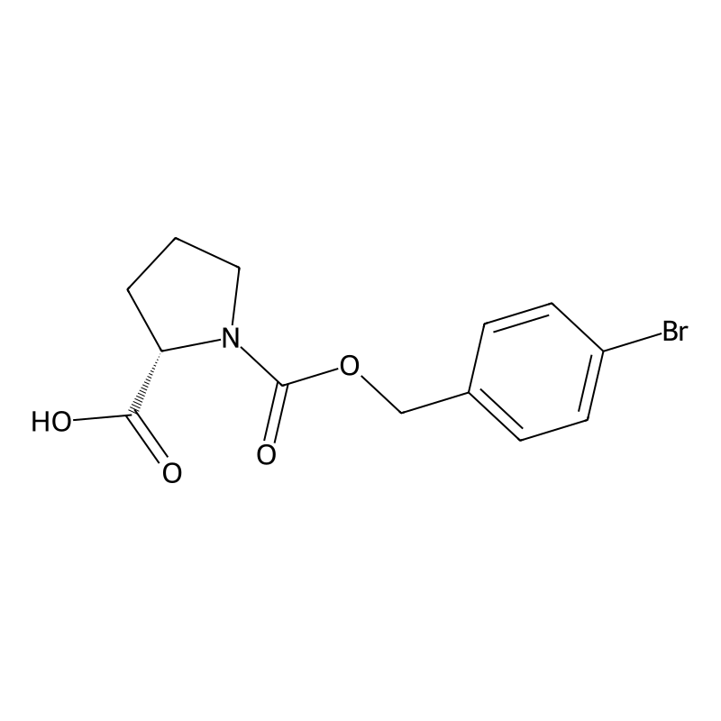 (2S)-1-{[(4-bromophenyl)methoxy]carbonyl}pyrrolidi...