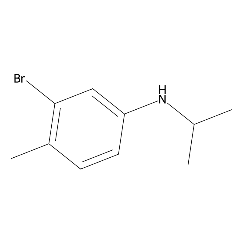 3-bromo-4-methyl-N-(propan-2-yl)aniline