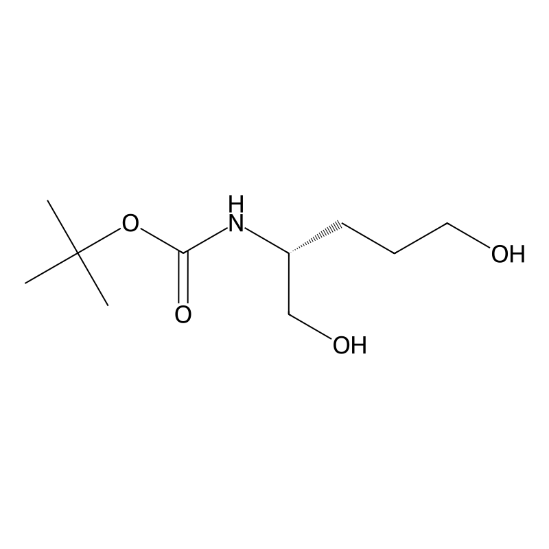 (R)-2-Tert-butyloxycarbonylamino-pentane-1,5-diol