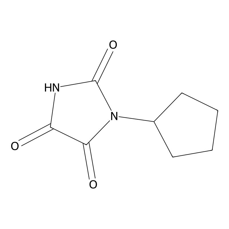 1-Cyclopentylimidazolidine-2,4,5-trione