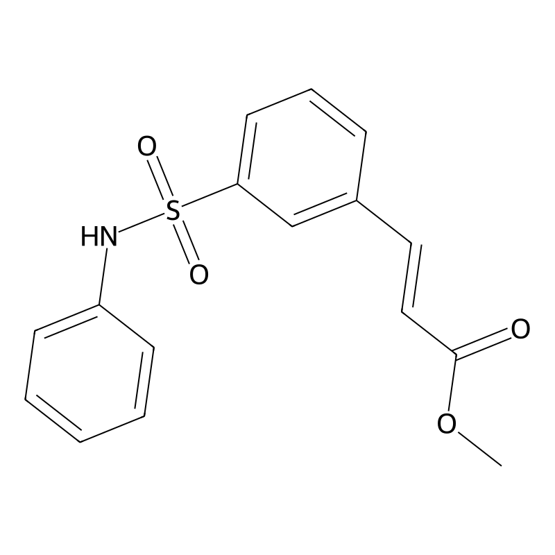 3-(3-Phenylsulfamoylphenyl)acrylic acid methyl est...