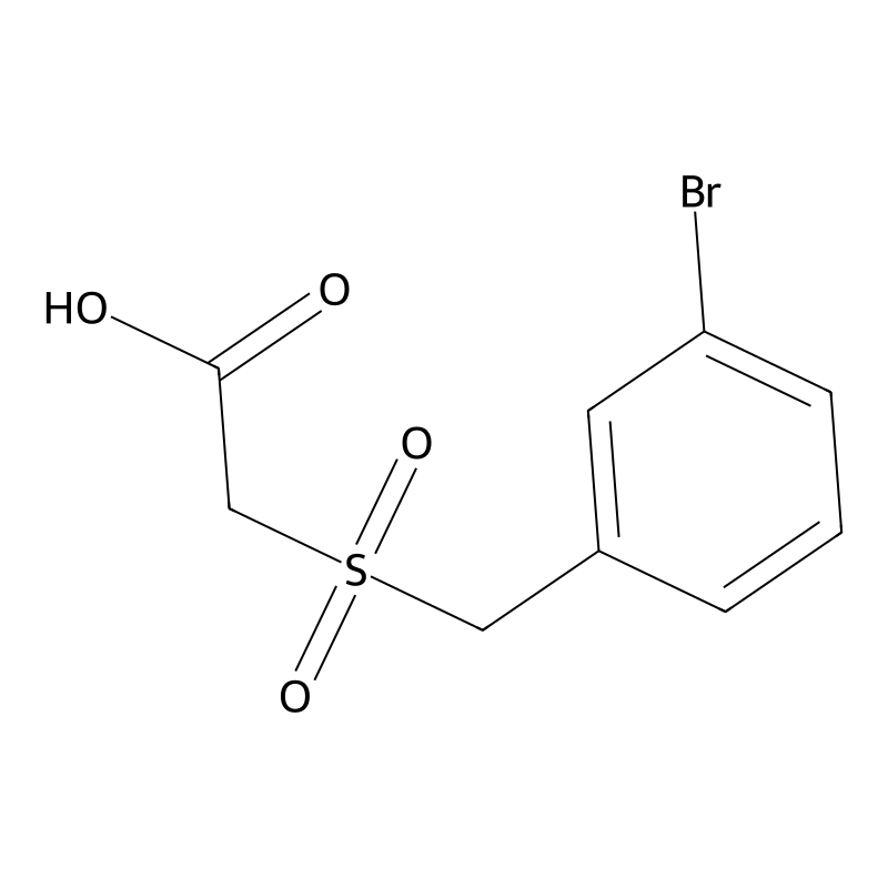2-[(3-Bromophenyl)methanesulfonyl]acetic acid