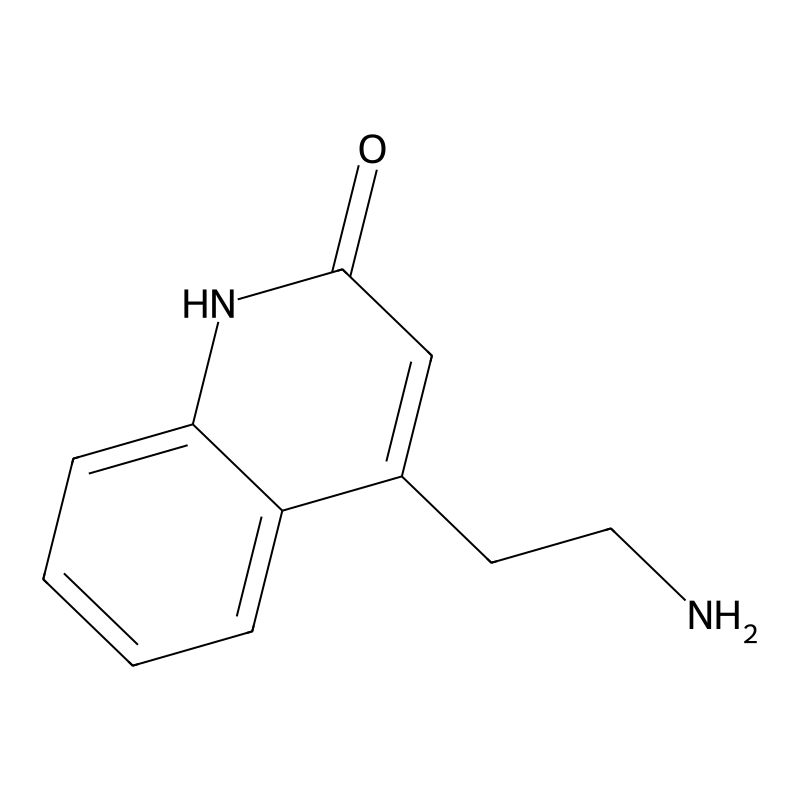 2(1H)-Quinolinone, 4-(2-aminoethyl)-
